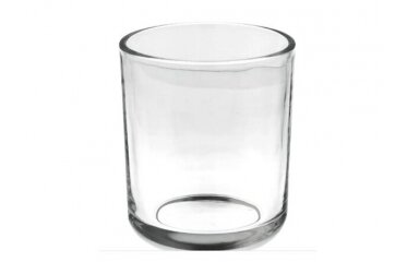 Oval glass jar 260 ml