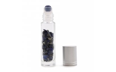 Gemstone Essential Oil Roller Bottle - Sodalite Gemstone Essential Oil Roller Bottle - Sodalite