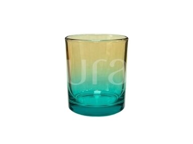 Glass jar  Good vibes sensitive BLUE 200 ml