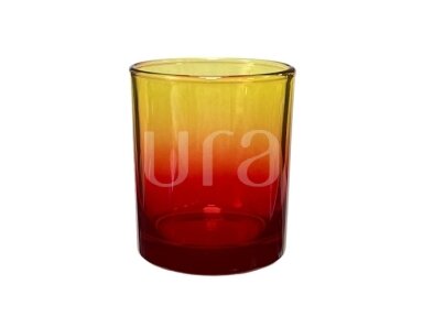 Glass jar  Good vibes intense YELLOW 200 ml