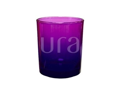 Glass jar  Good vibes intense VIOLET 200 ml
