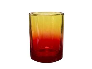 Glass jar Good vibes intense YELLOW 290 ml Glass jar Good vibes intense YELLOW 290 ml