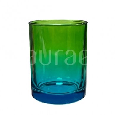 Glass jar  Good vibes intense GREEN 290 ml
