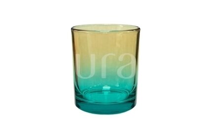 Glass jar Good vibes sensitive BLUE 200 ml Glass jar Good vibes sensitive BLUE 200 ml