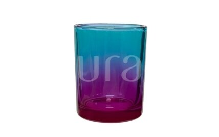Glass jar Good vibes intense BLUE 290 ml Glass jar Good vibes intense BLUE 290 ml