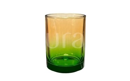 Glass jar Good vibes sensitive GREEN 290 ml Glass jar Good vibes sensitive GREEN 290 ml