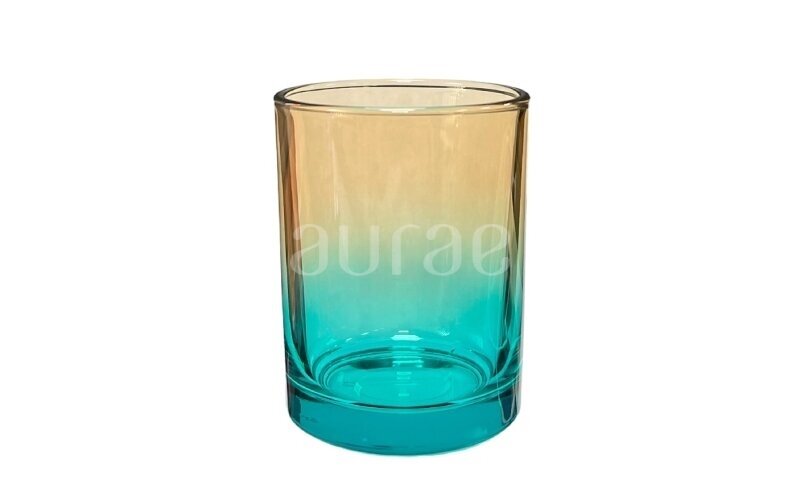 Glass jar  Good vibes sensitive BLUE 290 ml