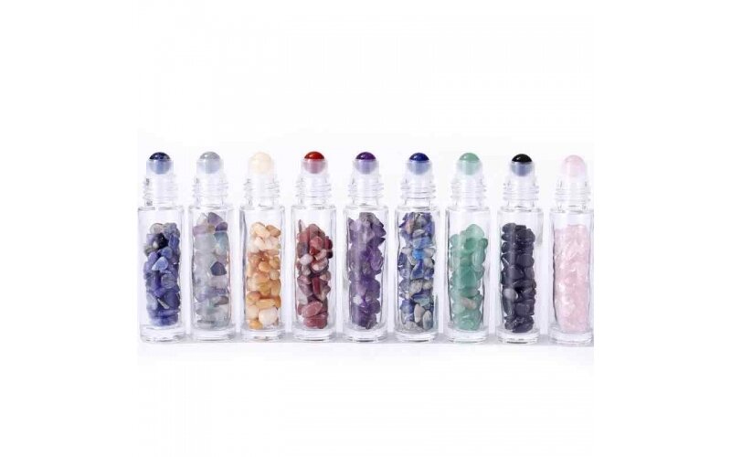 Gemstone Essential Oil Roller Bottle - Avantiurine 3