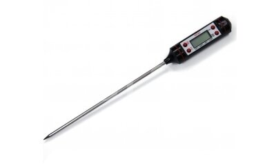 Needle pin thermometer for wax LCD