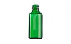 Žali stikliniai buteliukai 50 ml
