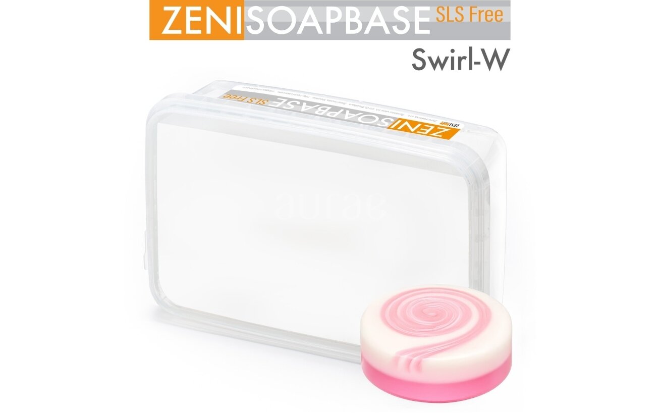 ZENI SOAP BASE Swirl-White ZENI SOAP BASE Swirl-White