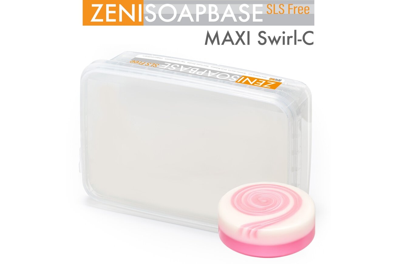 ZENI SOAP BASE Virpuļveida rakstiem-Caurspīdīga