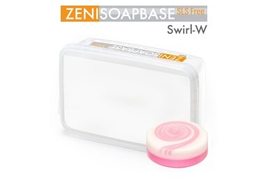 ZENI SOAP BASE Virpuļveida rakstiem-Balta ZENI SOAP BASE Virpuļveida rakstiem-Balta