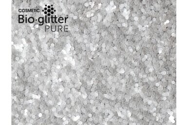Kosmētiskie spīdumi Bioglitter™, sudraba, 040 Hex Kosmētiskie spīdumi Bioglitter™, sudraba, 040 Hex
