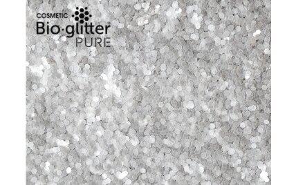 Cosmetic Bioglitter™ PURE Silver 008 Hex Cosmetic Bioglitter™ PURE Silver 008 Hex