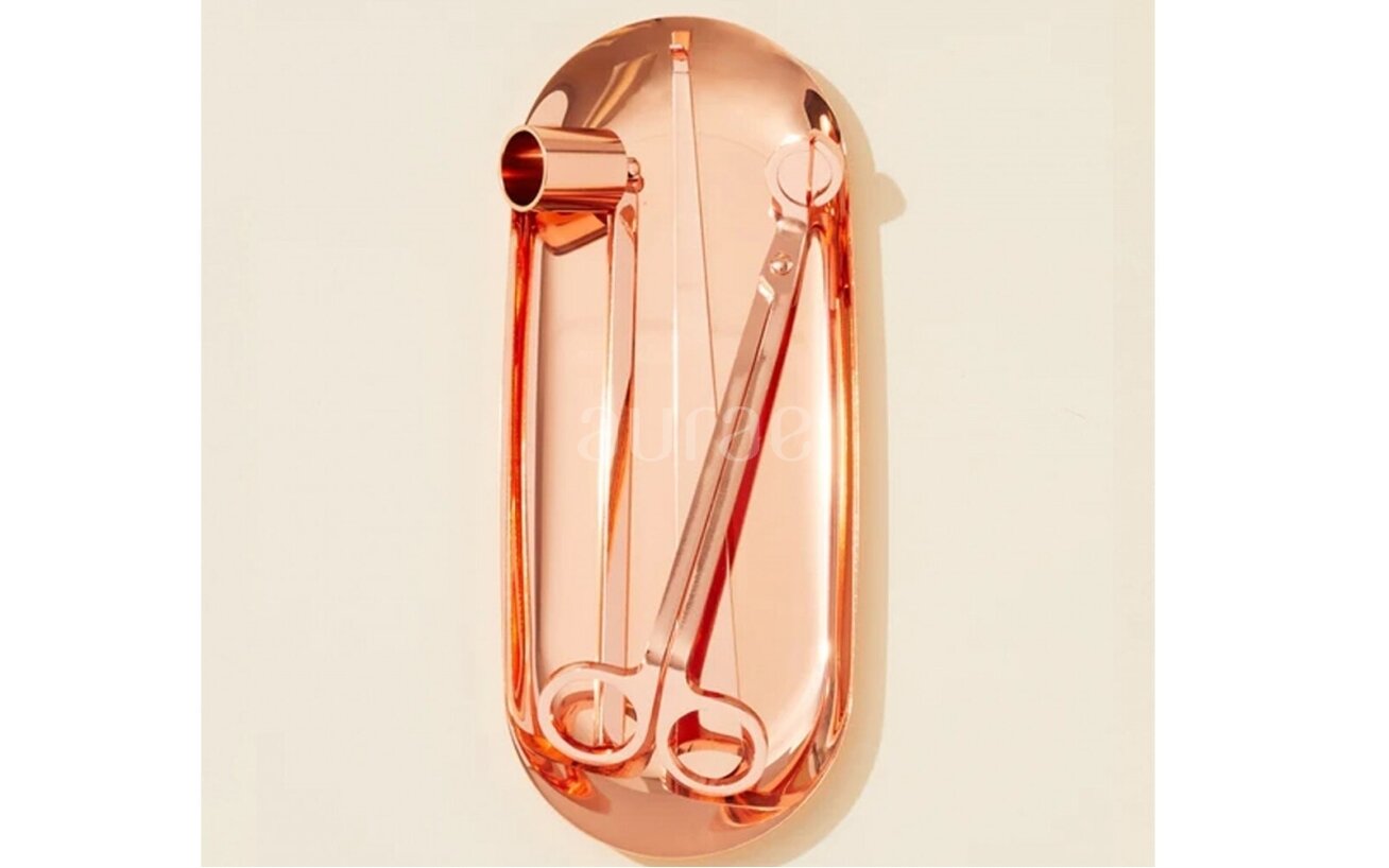 Žvakių priežiūros rinkinys ROSE GOLD 2