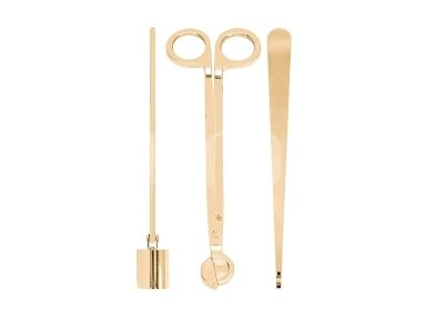 Candle care set GOLD