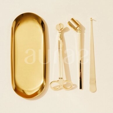 Candle care set GOLD 2